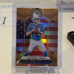 2024 Panini Mosaic Jared Goff Case Hit Honeycomb Prizm. Mint Detroit Lions